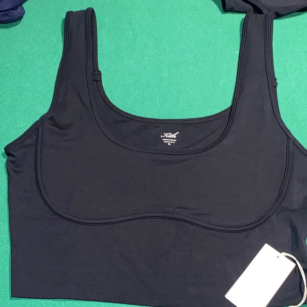 KITH Black Sports Bra